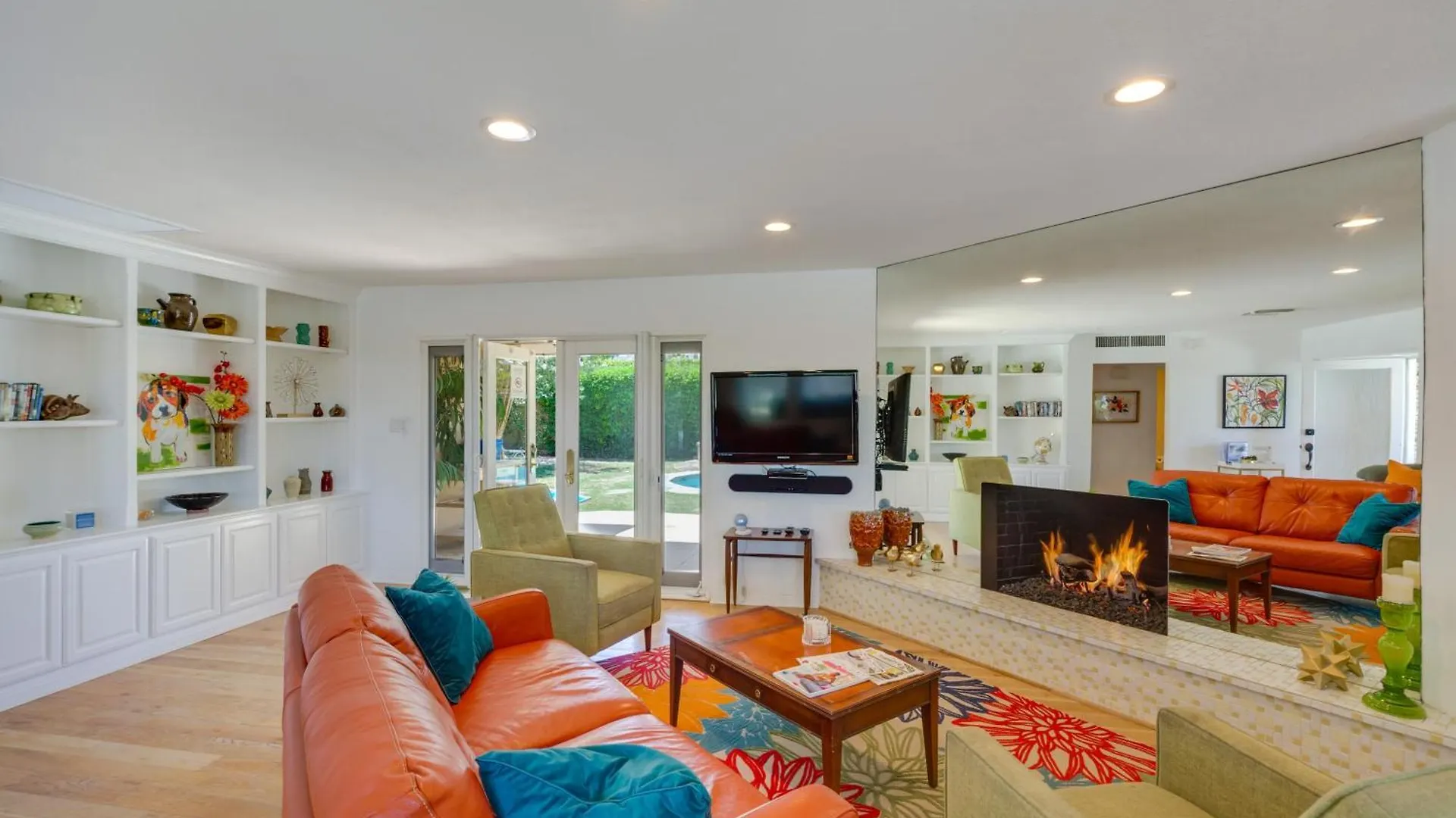Palm Springs Home Patio, Pool And Mountain Views! Tatil Evi Palm Springs
