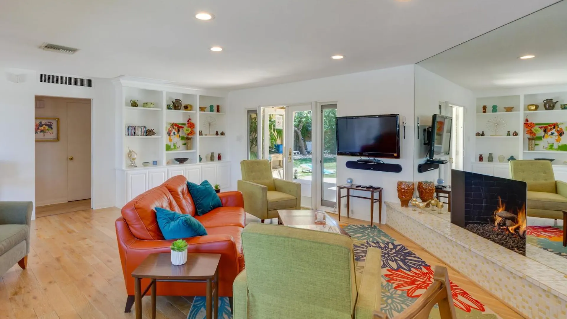 Tatil Evi Palm Springs Home Patio, Pool And Mountain Views! ABD